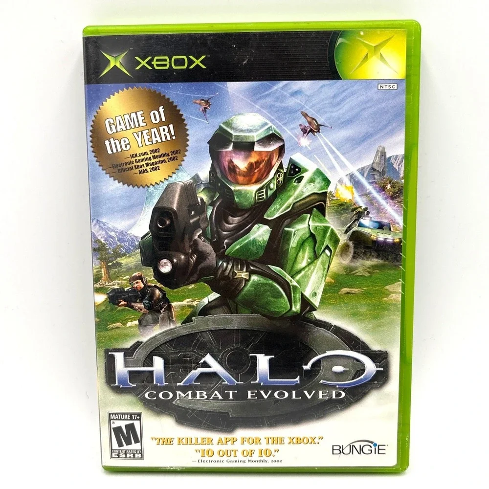 Halo Combat Evolved Microsoft Xbox Game of the Year Edition Original Bungie FPS